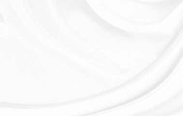 White gray satin texture that is white silver fabric silk background with beautiful soft blur pattern natural.