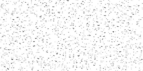 Abstract monochrome pattern dust messy background. vintage dust grunge texture on isolated white background. Subtle halftone grunge urban vector.
