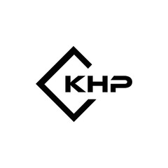 KHP et ,KHP logo. K H P design. White KHP letter. KHP, K H P letter logo design. Initial letter KHP letter logo set, linked circle uppercase monogram logo. K H P letter logo vector design.	
