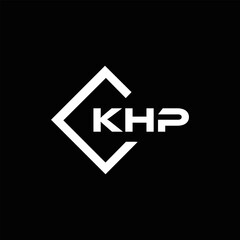 KHP et ,KHP logo. K H P design. White KHP letter. KHP, K H P letter logo design. Initial letter KHP letter logo set, linked circle uppercase monogram logo. K H P letter logo vector design.	