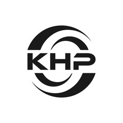 KHP et ,KHP logo. K H P design. White KHP letter. KHP, K H P letter logo design. Initial letter KHP letter logo set, linked circle uppercase monogram logo. K H P letter logo vector design.	