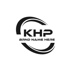 KHP et ,KHP logo. K H P design. White KHP letter. KHP, K H P letter logo design. Initial letter KHP letter logo set, linked circle uppercase monogram logo. K H P letter logo vector design.	