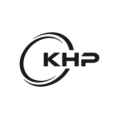 KHP et ,KHP logo. K H P design. White KHP letter. KHP, K H P letter logo design. Initial letter KHP letter logo set, linked circle uppercase monogram logo. K H P letter logo vector design.	