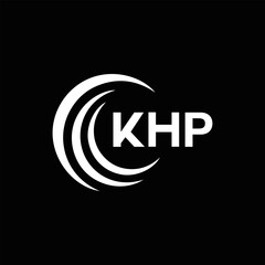 KHP et ,KHP logo. K H P design. White KHP letter. KHP, K H P letter logo design. Initial letter KHP letter logo set, linked circle uppercase monogram logo. K H P letter logo vector design.	