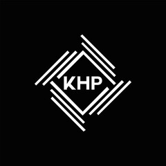 KHP et ,KHP logo. K H P design. White KHP letter. KHP, K H P letter logo design. Initial letter KHP letter logo set, linked circle uppercase monogram logo. K H P letter logo vector design.	