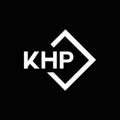 KHP et ,KHP logo. K H P design. White KHP letter. KHP, K H P letter logo design. Initial letter KHP letter logo set, linked circle uppercase monogram logo. K H P letter logo vector design.	