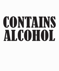 Contains Alcohol 