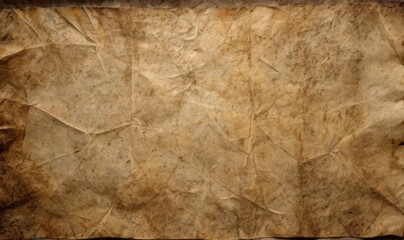 Old brown paper Vintage texture background with stains