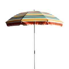 Protect yourself from the sun's harmful UV rays with this stylish and functional beach umbrella.