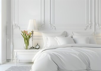 modern bedroom interior with amazing modern design
