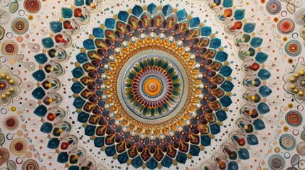 Captivating mandala patterns mesmerizingly presented