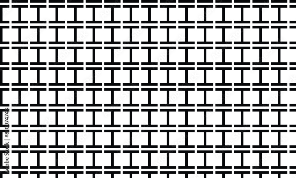 Poster abstract simple geometric line pattern art can be used background, banner, poster.