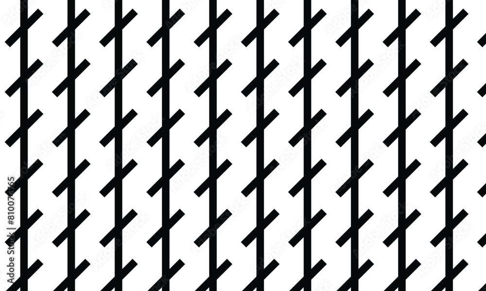 Poster abstract simple geometric dark line pattern art can be used background, banner, poster.
