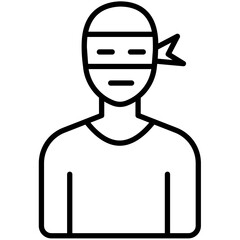 Attorney And Lawyer outline Icon Pack