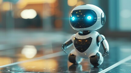 Mini modern robot that defines the future