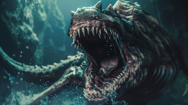 fantasy sea monster