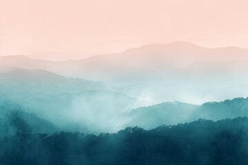 Gradient wallpaper with a calming and serene atmosphere