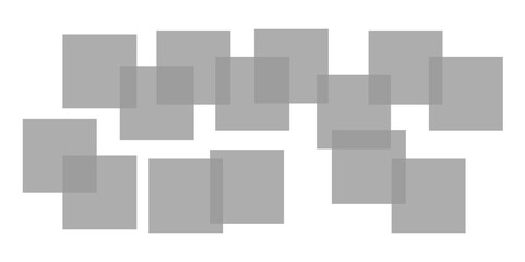 Abstract gray geometric overlapping square pattern. soft shadow on neutral light grey textured background. 3d architecture pattern design. Abstract composition business background for document design.