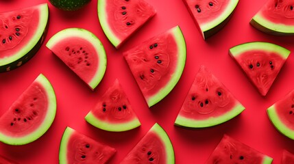 A Watermelon color background image.