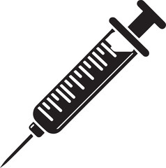 syringe with blood