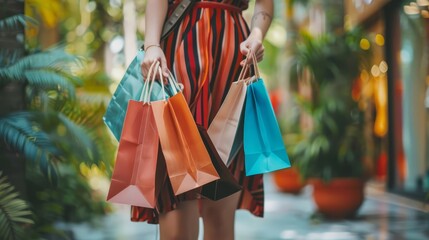 Promote ethical living and conscious consumerism with a banner that highlights the impact of thoughtful shopping choices