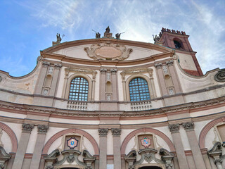 cattedrale di vigevano italia, cathedral of vigevano italy	