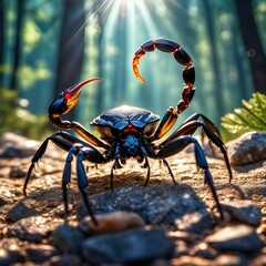 Fototapeta premium Arachnoscorpion