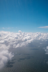 Cloudscapes over the North Sea, Europe