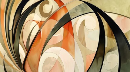 Stylized Abstract Background / Wallpaper: A Vision of Creativity and Innovation