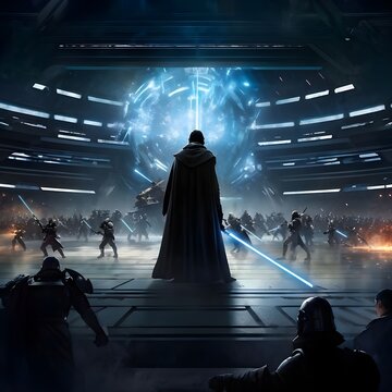 My dream as a Jedi fighting in an arena