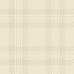 Plaid textile seamless of background tartan pattern with a check fabric texture vector.