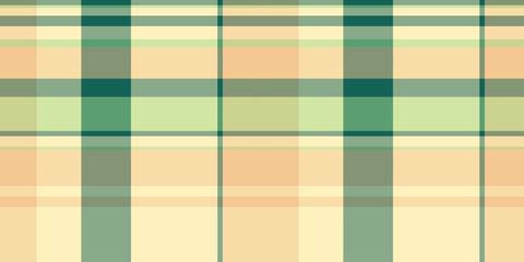 Modern check pattern plaid, scarf texture tartan textile. Softness fabric seamless vector background in pastel and light colors.
