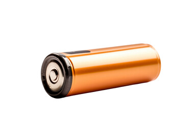 Long-lasting Battery Illustration Isolated On Transparent Background PNG.
