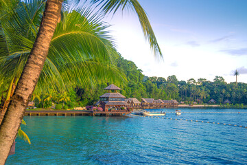 Beach Island Resort in Samal Island Philippines in South East Asia