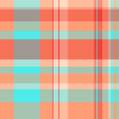 Check fabric plaid of background textile vector with a texture tartan pattern seamless.