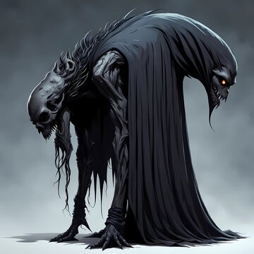 recommend clip art: two-faced demon