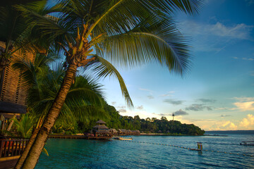 Beach Island Resort in Samal Island Philippines in South East Asia