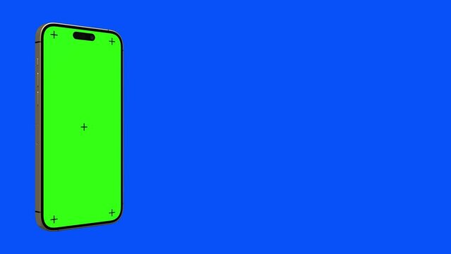 left right Y rotation gold phone