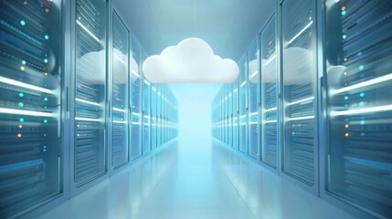 Clean depiction of cloud database accessibility