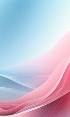 Pink and Blue Background With Waves