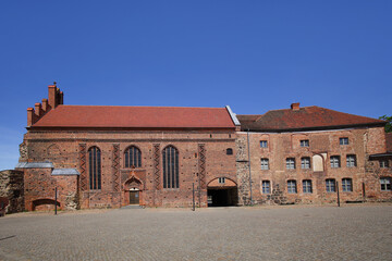 Bishop's residence castle Ziesar, federal state Brandenburg - Germany