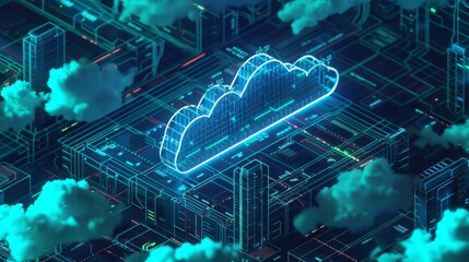 Outline of a cloud storage facility ensuring data privacy