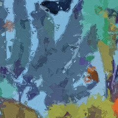 Oil paintings and various flowers, lotus flowers, lotus leaves, horses, birds, butterflies, roses, peonies, cats, dogs, goldfish, beautiful scenery