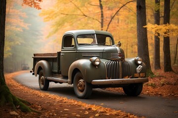 Pickup Truck from the 1940s