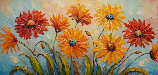 Oil panting landscape