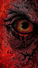 Horror background design, horrific and scary wallpaper