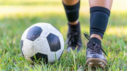 Fototapeta premium Sport action detail