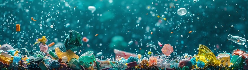 Microplastics in the ocean