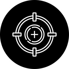 Fototapeta premium Crosshair Icon