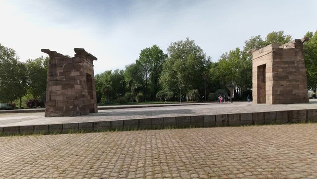 Egyptian constructions given to the city of Madrid by the Egyptian state, Temple of Debod